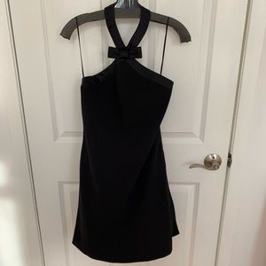 BHLDN Hitherto black bow dress Size 2